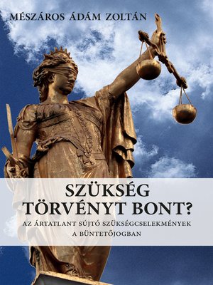 cover image of Szükség törvényt bont?
